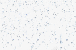 雨滴透明水珠高清图片