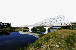 北京未来科技城大桥素材