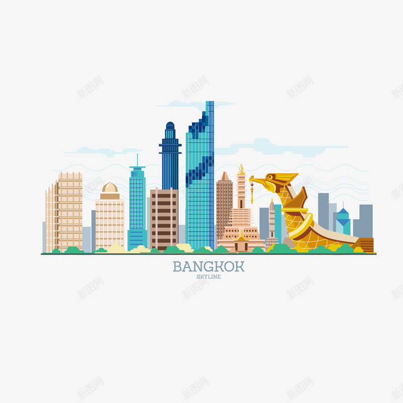 建筑装饰矢量图eps免抠素材_88icon https://88icon.com 建筑 房子 楼房 矢量图