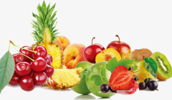 果蔬元素健康绿色果蔬高清图片