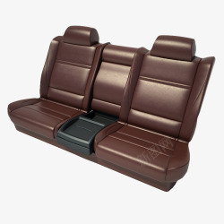 红棕色舒适汽车座椅素材