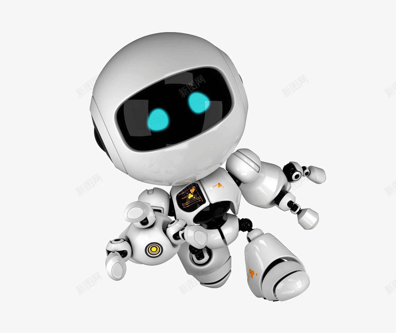 奔跑的机器人png免抠素材_88icon https://88icon.com robot 奔跑 智能 机器人