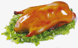 北京烤鸭美食素材