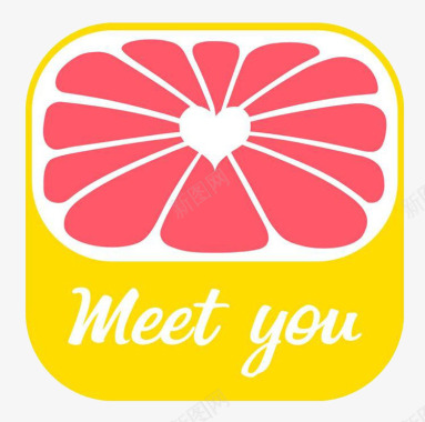 女性图标女性手机软件美柚logo图标图标