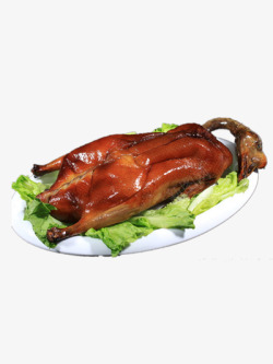 诱人的北京烤鸭素材