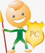 电脑安全防护png免抠素材_88icon https://88icon.com 守护 安全 电脑 病毒