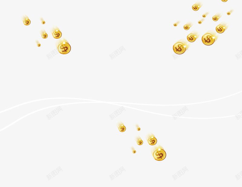 飞舞的金币png免抠素材_88icon https://88icon.com 商业广告元素 房地产广告元素 海报元素 金融 钱币 飞舞的金币