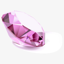 紫色钻石星星矢量图素材