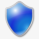 盾蓝色杀毒保护保护警卫安全基础素材