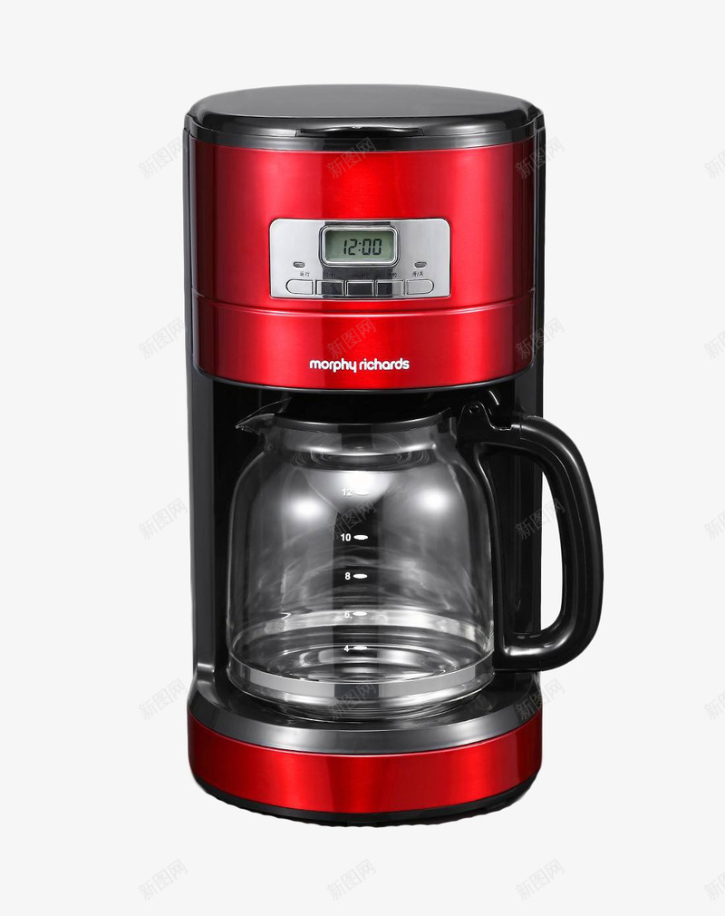 红色实用咖啡磨豆机png免抠素材_88icon https://88icon.com 咖啡机 咖啡磨豆机 商务 实用 常见 智能 科技 红色