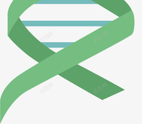 水彩基因结构矢量图ai免抠素材_88icon https://88icon.com 创意 卡通 基因 手绘 水彩 结构 绿色 设计 矢量图