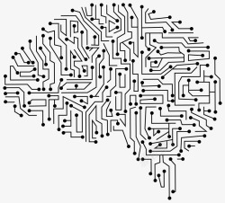 人脑图科技大脑电路图高清图片