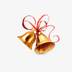 球圣诞装饰铃铛圣诞节铃高清图片
