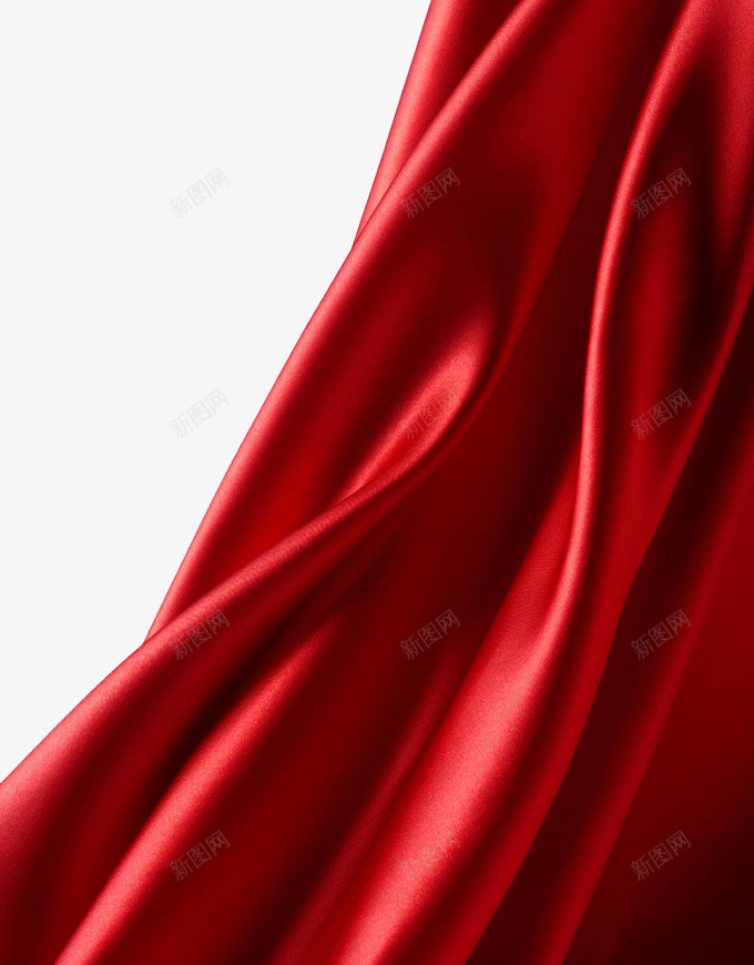 红色丝绸png免抠素材_88icon https://88icon.com 丝带 丝绸 红布 绸缎 血红色 装饰