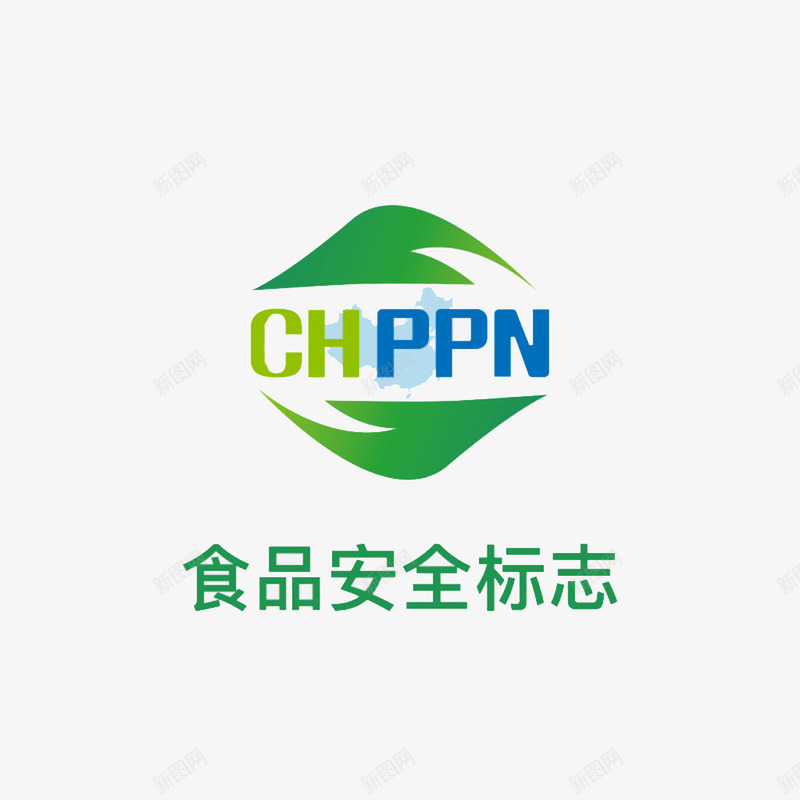 简约食品安全标志png免抠素材_88icon https://88icon.com 简约 精致 绿色 食品安全标志