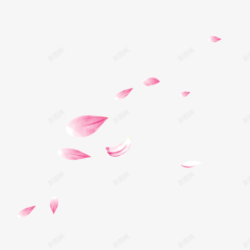 漂浮粉红色花瓣png免抠素材_88icon https://88icon.com 花朵 花瓣 活动 漂浮 粉红色
