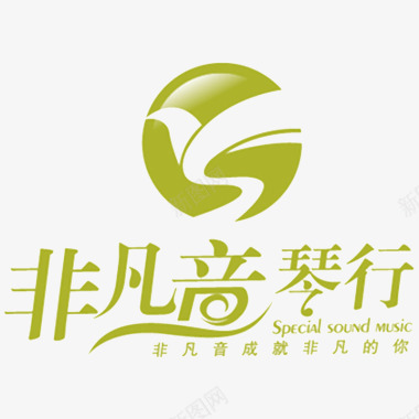 琴行logo图标图标