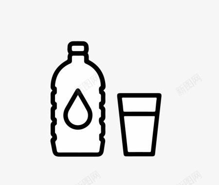 饮料图片水壶水杯图标图标