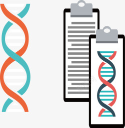 生物基因矢量图素材