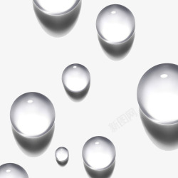 透明水珠素材