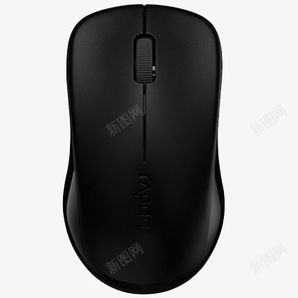 纯黑色电竞鼠标png免抠素材_88icon https://88icon.com 产品实物 电竞鼠标 电脑外设 黑色