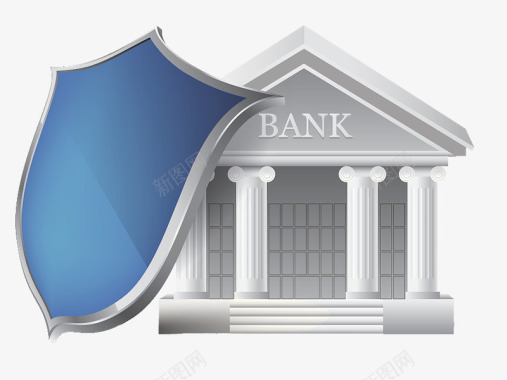 安保银行安全保护图标图标