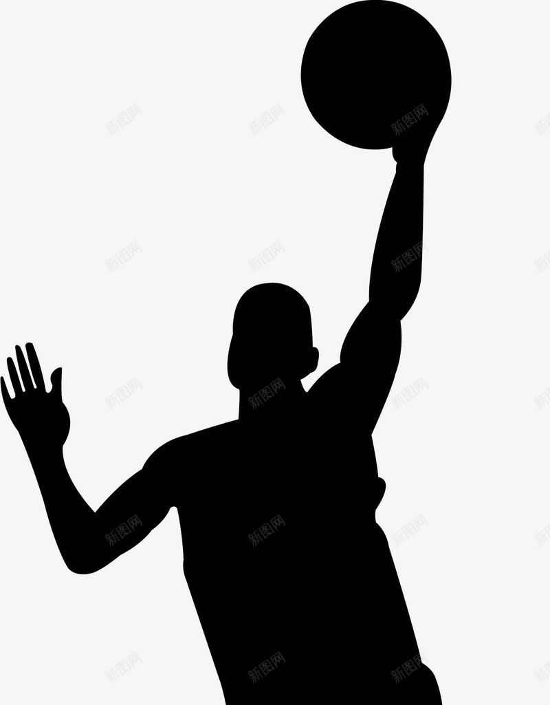 篮球运动人物剪影灌篮奥运会png免抠素材_88icon https://88icon.com 人物 剪影 奥运会 篮球 运动