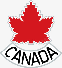 加拿大枫叶标志素材