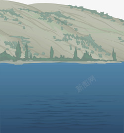武夷青山绿水墨假青山绿水池图标高清图片
