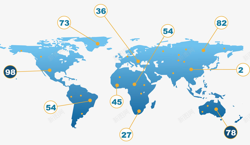 PPT世界地图矢量图ai免抠素材_88icon https://88icon.com PPT 世界地图 世界地图轮廓 地图 数据分析 数据统计 数据表示 矢量图