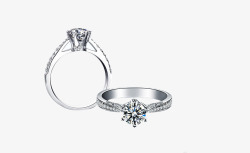 钻石新婚戒指婚戒素材