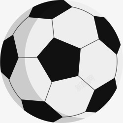 体育用品足球矢量图素材