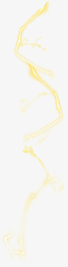 闪电闪电图标黄色激光图标