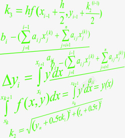 数学公式矢量图素材