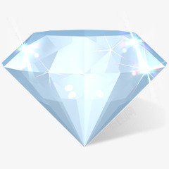 白色钻石透明钻石素材