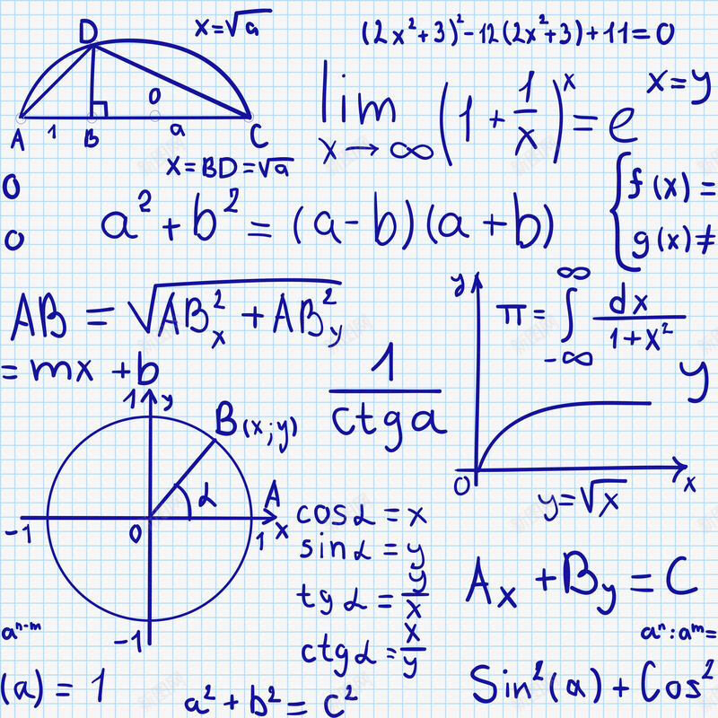 数学公式元素png免抠素材_88icon https://88icon.com 数学 数学公式符号 数学公式素材 数学教学