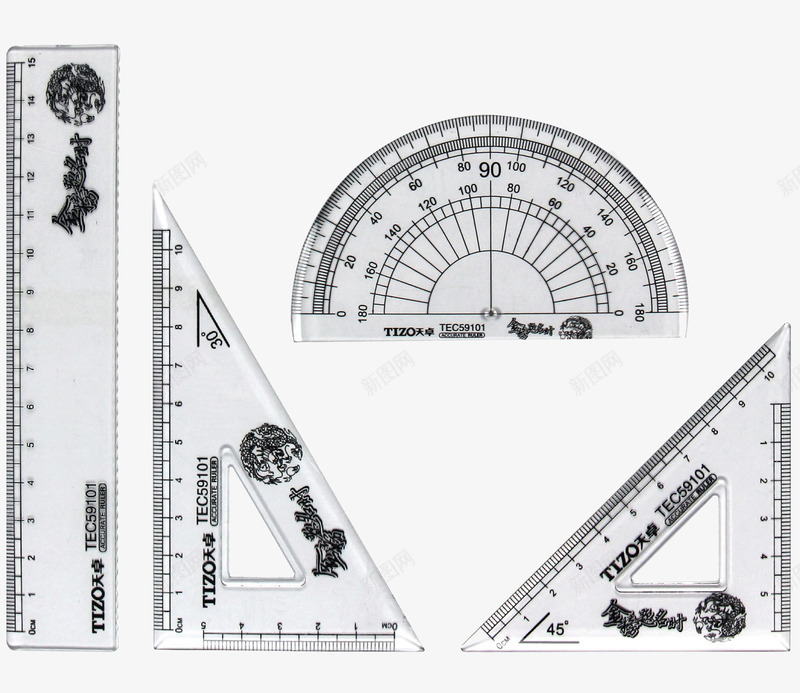 刻度尺套装png免抠素材_88icon https://88icon.com 刻度尺 套装 实物 尺子