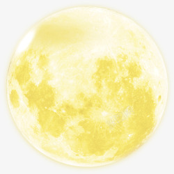 中秋节中秋节金黄色月亮高清图片