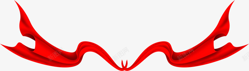 漂浮的红丝绸党建png免抠素材_88icon https://88icon.com 丝绸 党庆 党建 漂浮