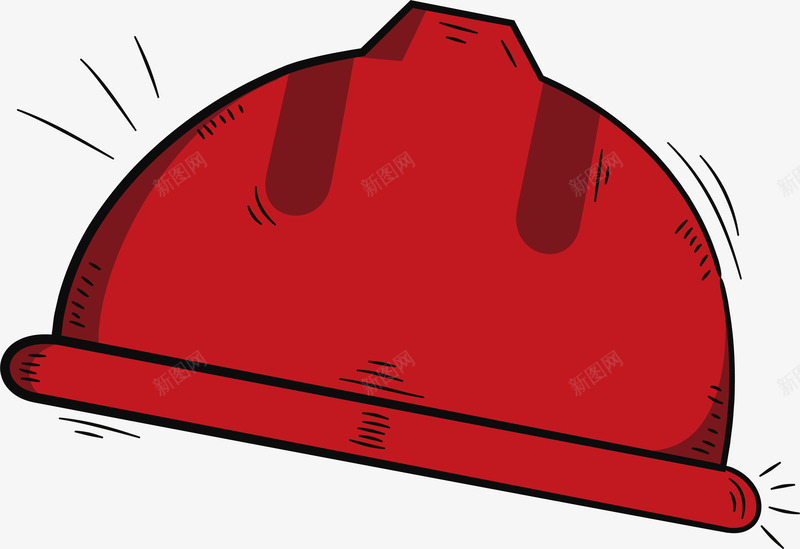 红色手绘安全帽矢量图eps免抠素材_88icon https://88icon.com 安全帽 手绘安全帽 手绘风 矢量png 红色 红色安全帽 矢量图