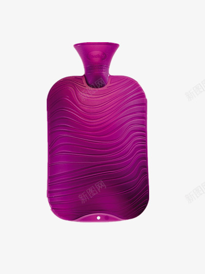 暖手袋png免抠素材_88icon https://88icon.com 注水式 热水袋 简单 紫色