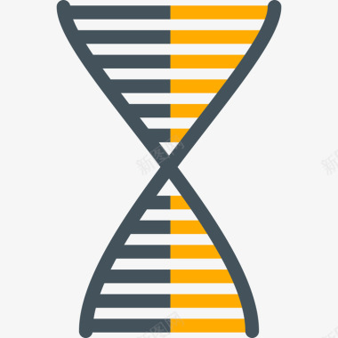 彩色扁平化基因元素矢量图图标图标