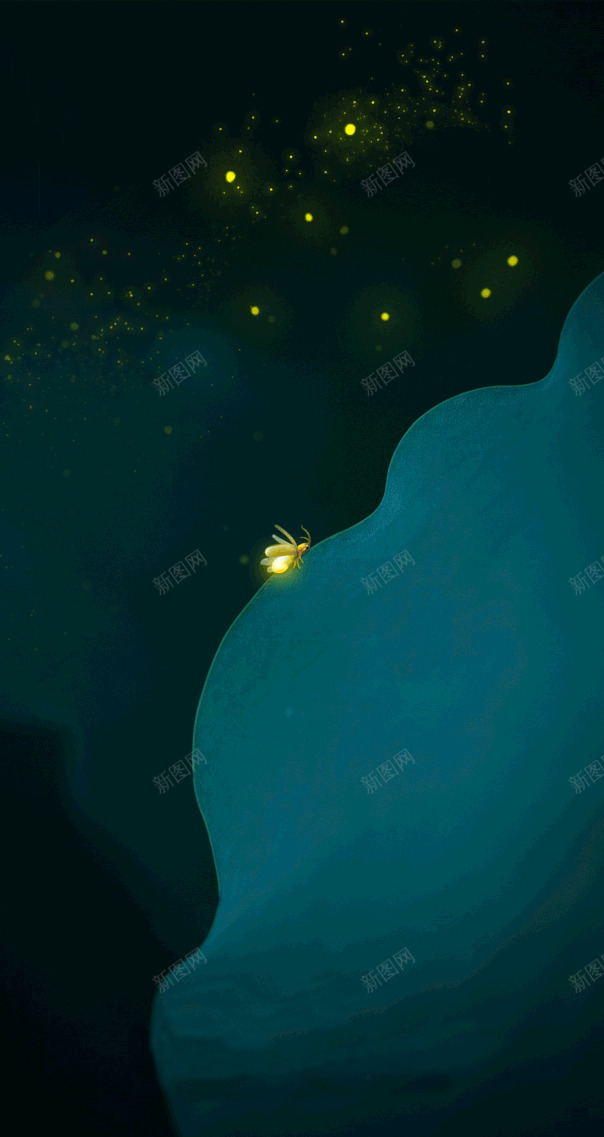 夏季夜晚星空萤光背景模板png免抠素材_88icon https://88icon.com 二十四节气 夏季 夜晚 星空萤光 萤光 萤火虫