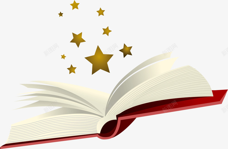 世界读书日打开的书本png免抠素材_88icon https://88icon.com 世界读书日 密集星星 打开的书本 白色纸张 翻开的书本 黄色星星