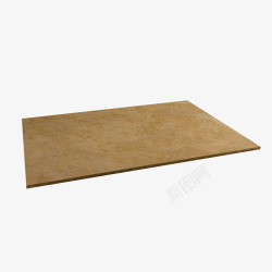 棕色长形客厅地板素材