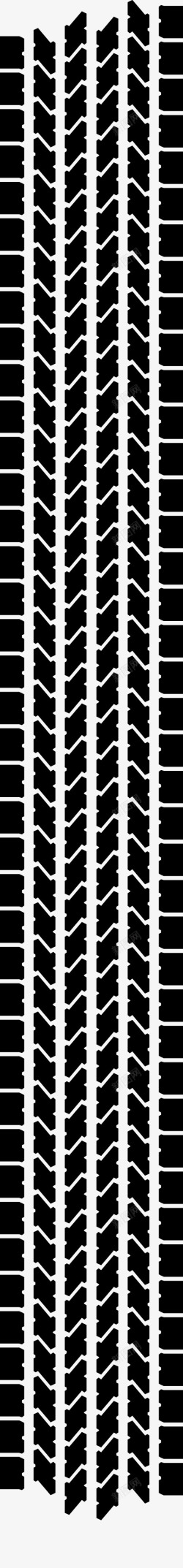 痕迹矢量轮胎轨迹图形轮胎的痕迹创意图矢量图图标高清图片
