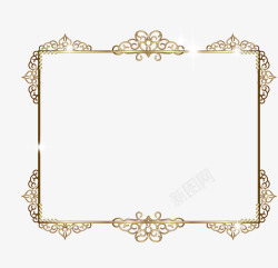 欧式花框素材