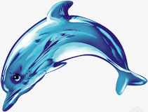 夏日蓝色海底动物鲸鱼png免抠素材_88icon https://88icon.com 动物 夏日 海底 蓝色 鲸鱼