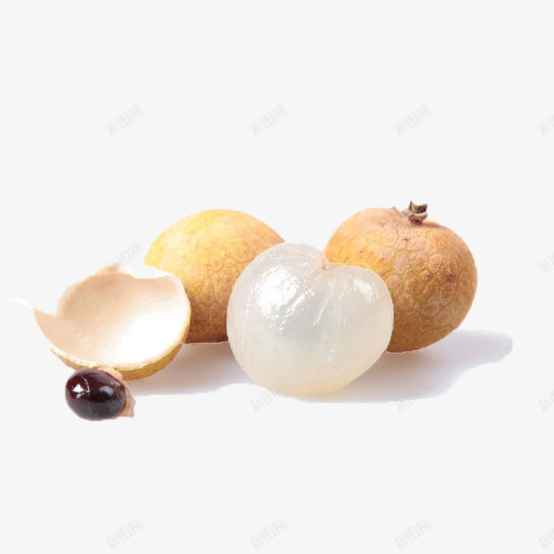 好吃的龙眼png免抠素材_88icon https://88icon.com 可口 棕色 热带水果 美味