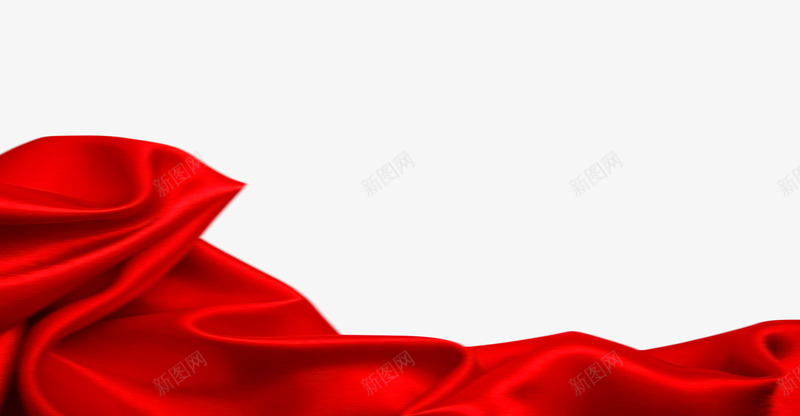红色绸带效果png免抠素材_88icon https://88icon.com 新图网 红色布料 红色素材 红色绸带 绸带 血红色